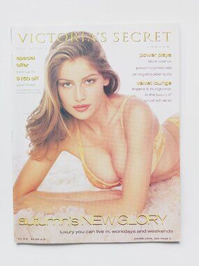 Victoria's Secret London Fall 1997 Vol. IV No. 1 Catalog Vintage Lingerie Angels